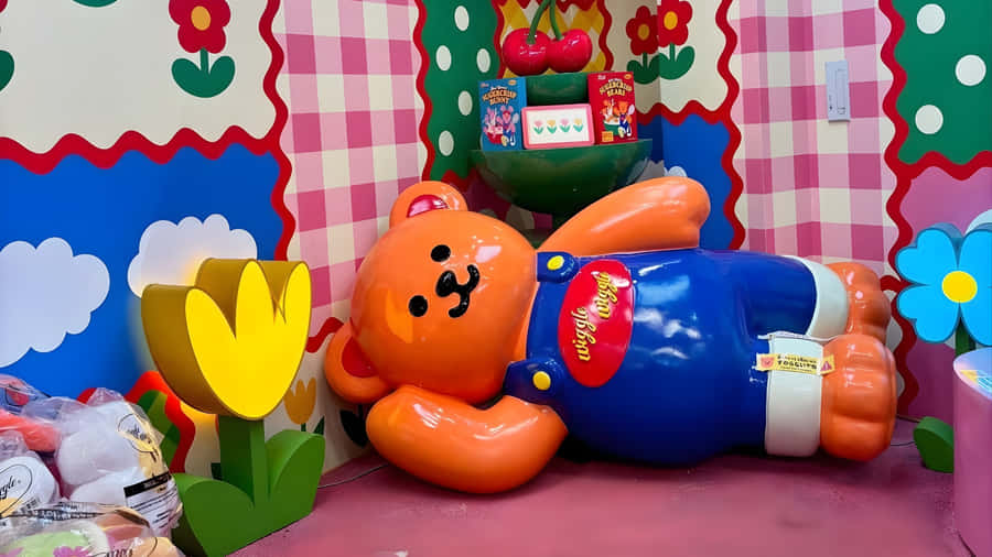 Wiggle Wiggle Bear Toy Wallpaper