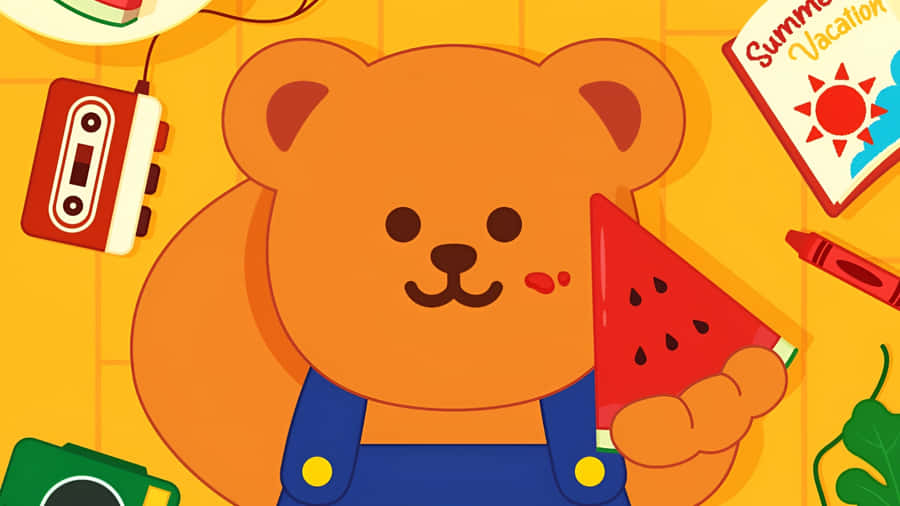 Wiggle Wiggle Summer Vibes Wallpaper