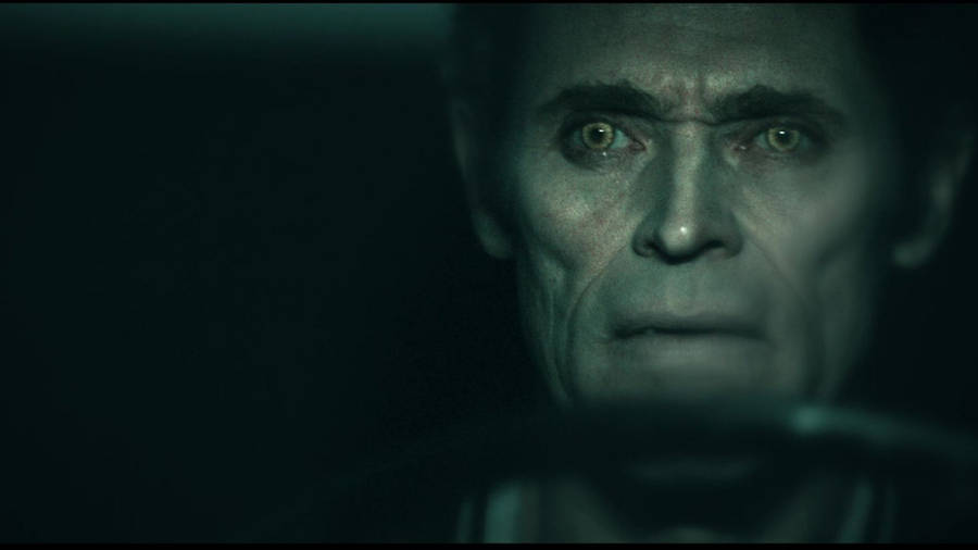 Willem Dafoe Yellow Eyes Wallpaper