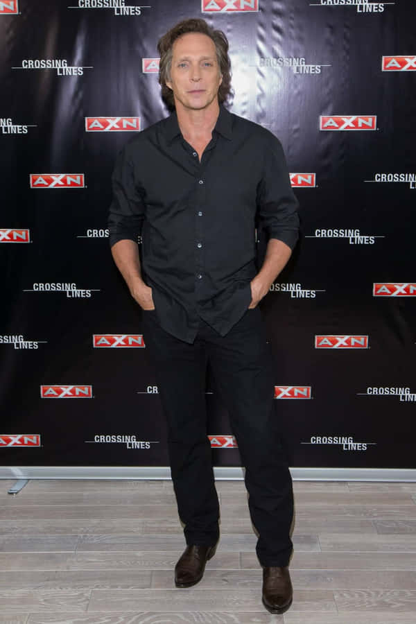 William Fichtner Posing In A Stylish Outfit Wallpaper