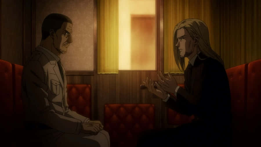 Willy Tybur Intense Discussion Wallpaper