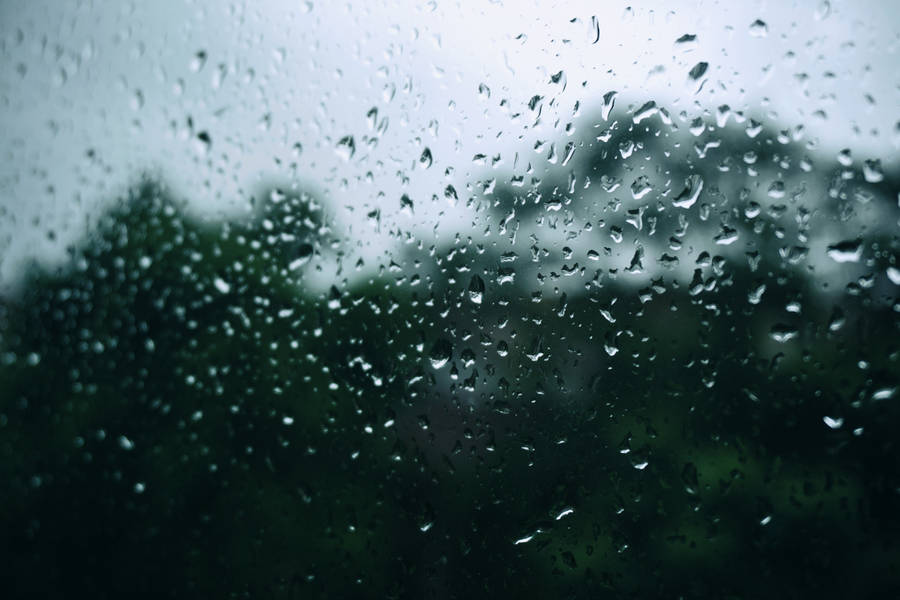 Window Water Droplets Wallpaper