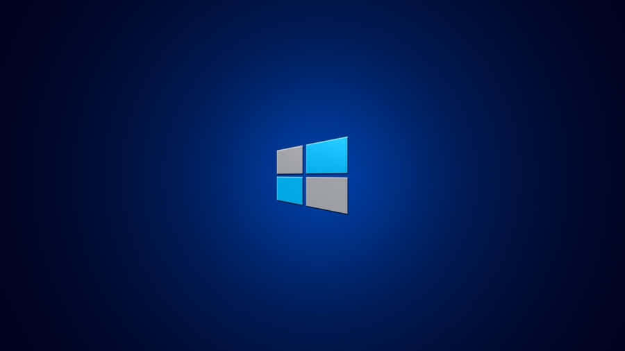 Windows Logo On A Dark Background Wallpaper