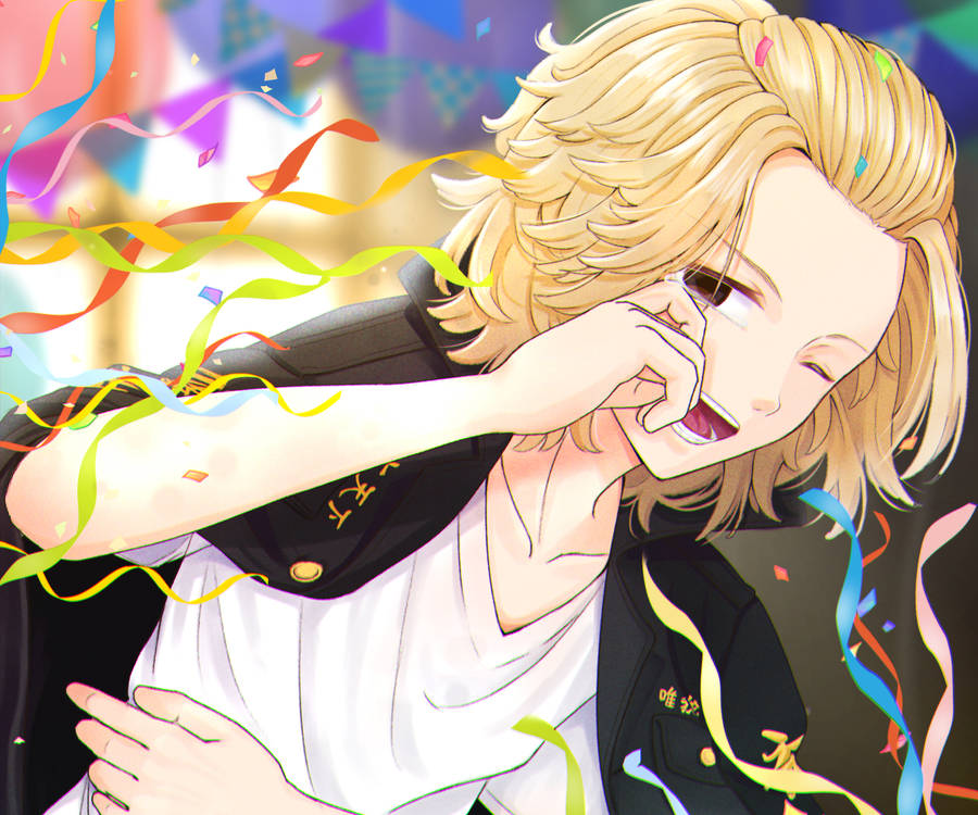 Winking Mikey Tokyo Revengers Wallpaper