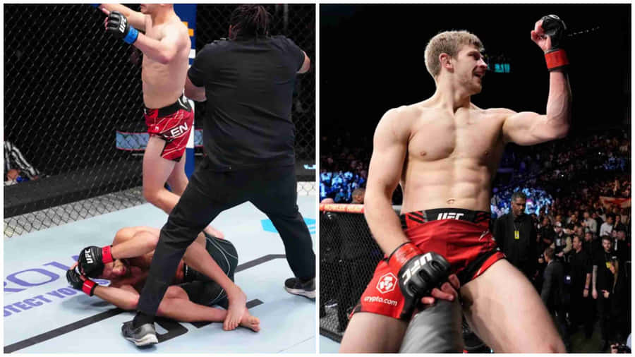 Winning Moment Arnold Allen Wallpaper