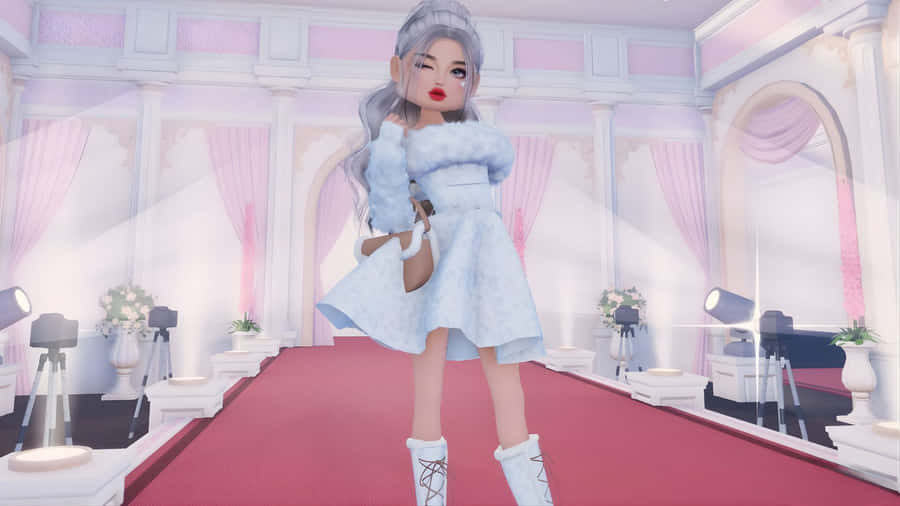 Winter Fashion Elegance Wallpaper