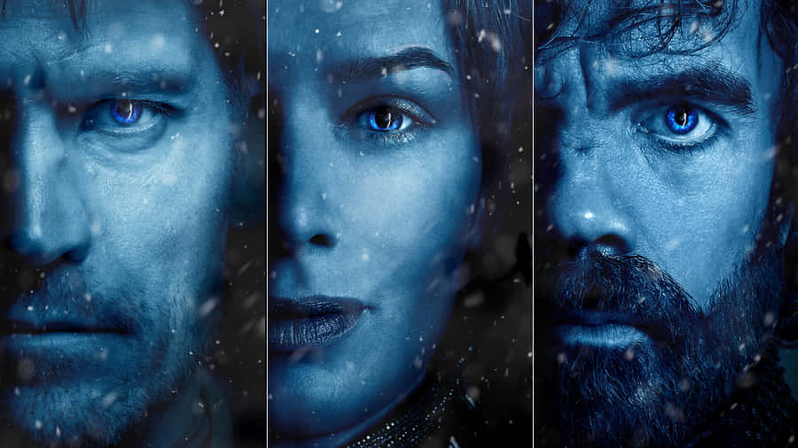 Winter_ Triptych_ Portraits Wallpaper