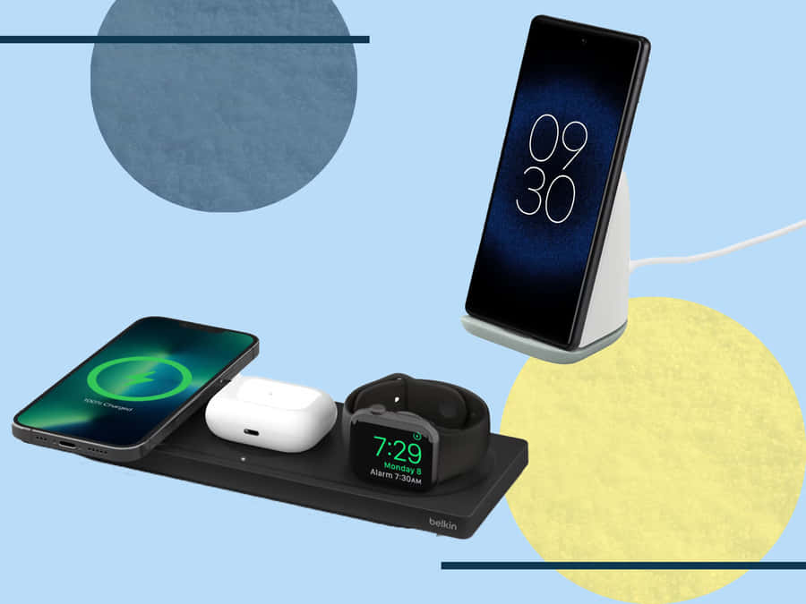 Wireless Charging: Stay Charged Without Plugging In Wallpaper
