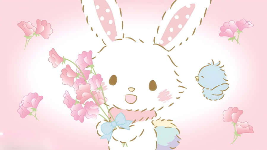 Wish Me Mell Cute Bunny Wallpaper