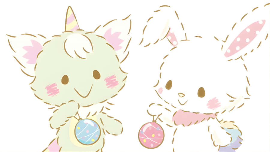 Wish Me Mell Cute Characters Wallpaper