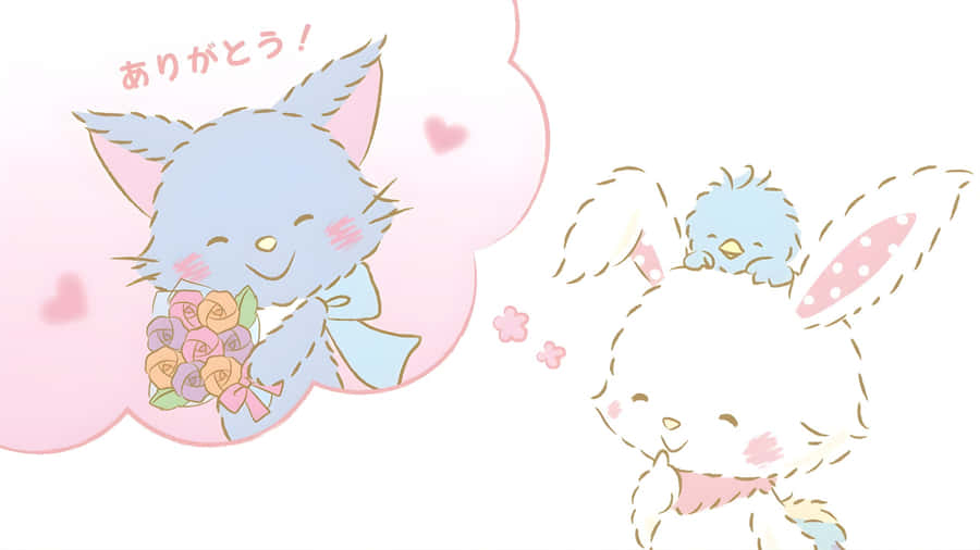 Wish Me Mell Cute Characters Wallpaper