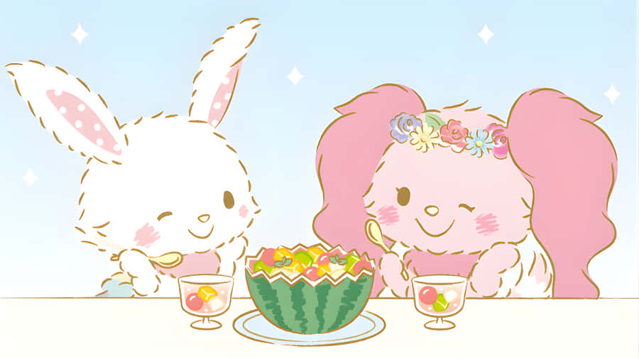 Wish Me Mell Cute Characters Wallpaper