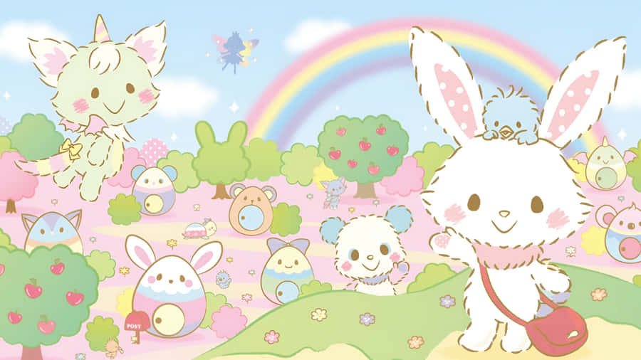 Wish Me Mell Cute Characters Wallpaper