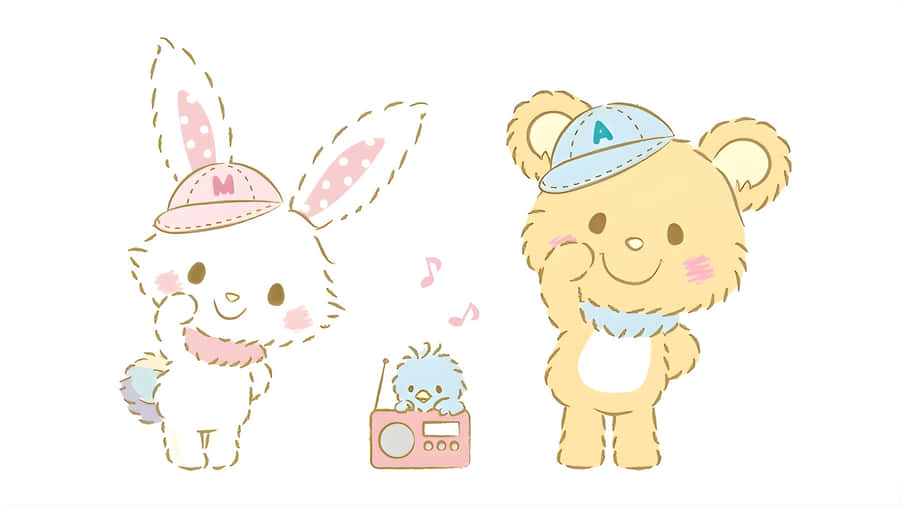 Wish Me Mell Cute Characters Wallpaper