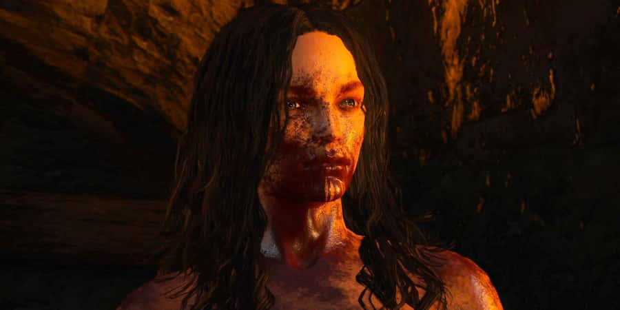 Witcher Bruxa Cave Glare Wallpaper