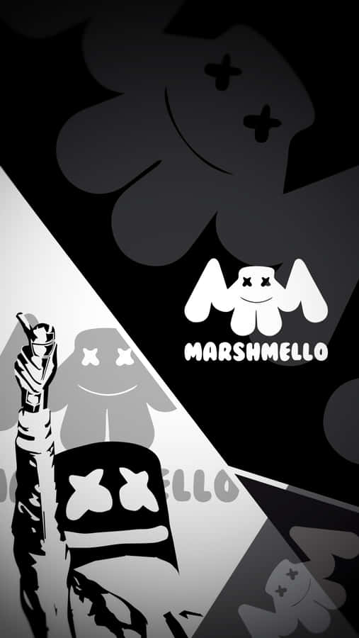 Witness The Greatness Of Marshmello's Iconic Performance In Fortnite. Wallpaper