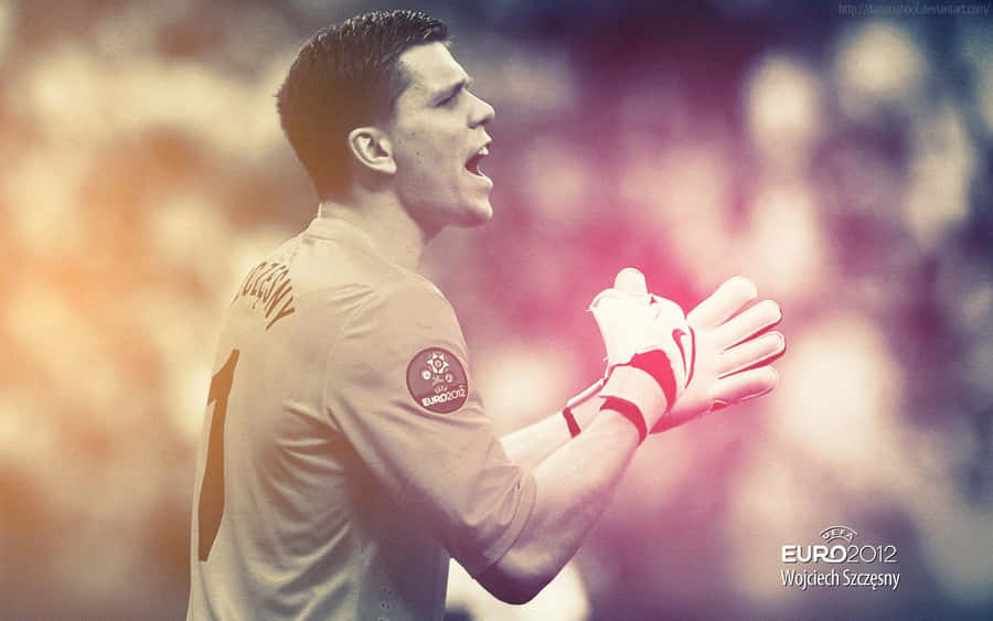 Wojciech Szczesny, Polish International Football Goalkeeper. Wallpaper