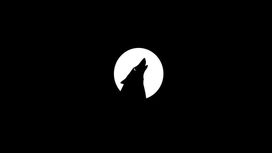Wolf Minimalist 1920 X 1080 Wallpaper Wallpaper