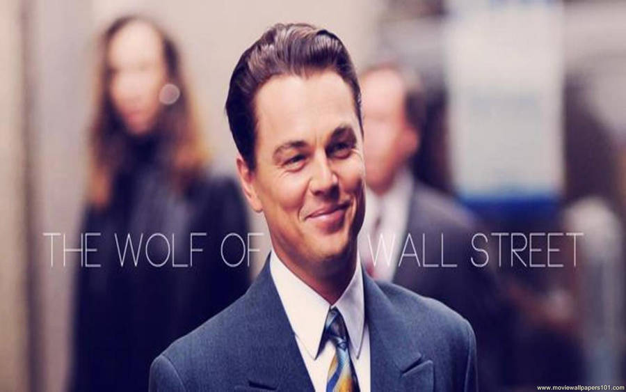 Wolf Of Wall Street Leading Actor Wallpaper