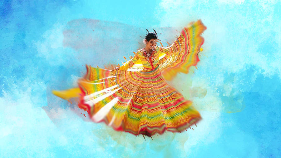 Woman Dancing Art Rajputana Hd Wallpaper
