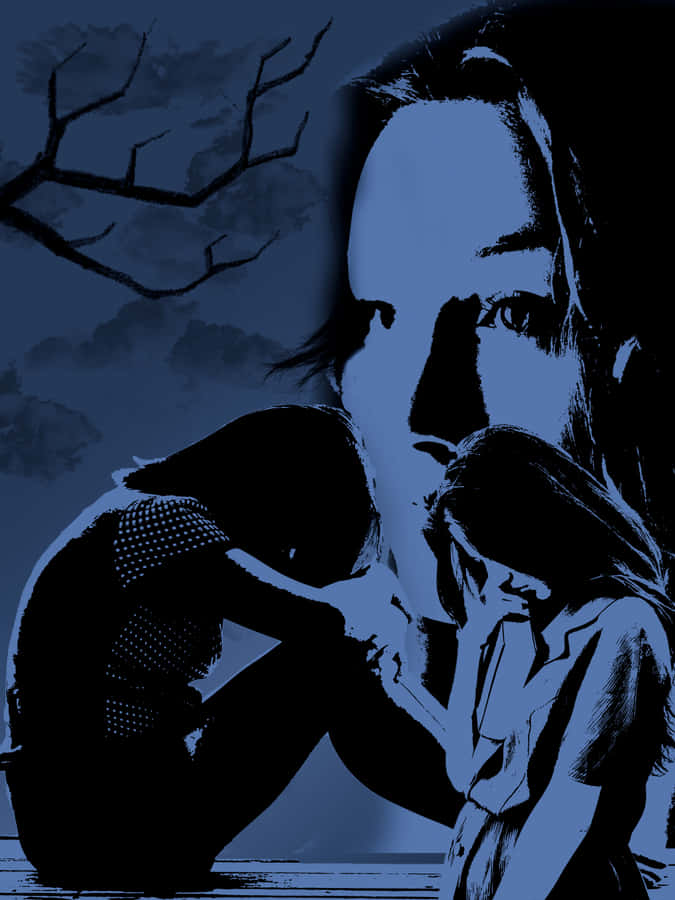 Woman With Psychological Problem Wallpaper