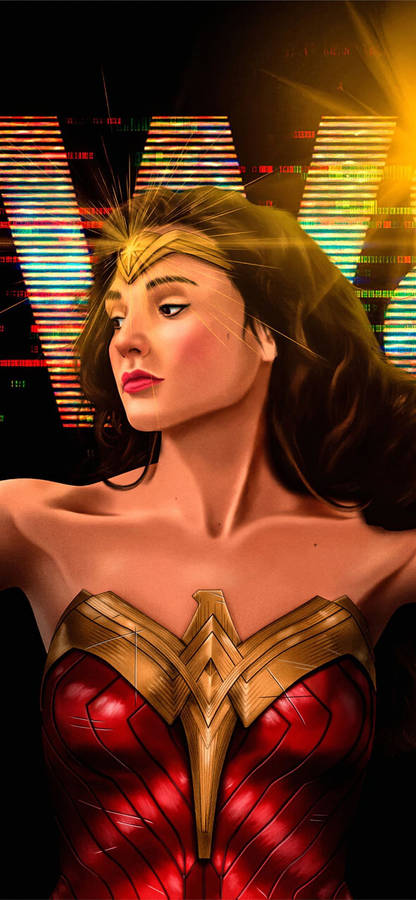 Wonder Woman 1984 Gal Gadot Art Wallpaper