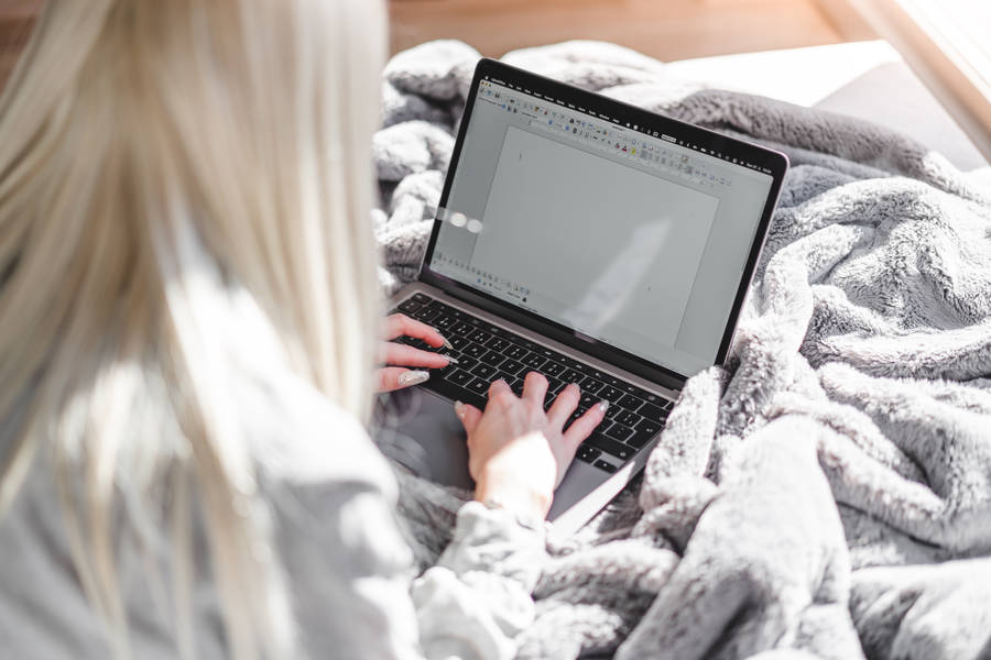 Work New Document Cozy Wallpaper