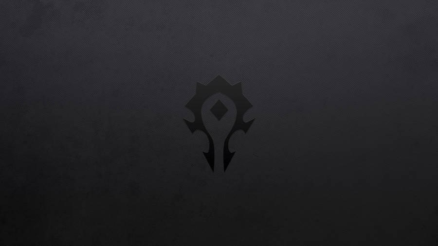 World Of Warcraft Horde Gaming Logo Wallpaper