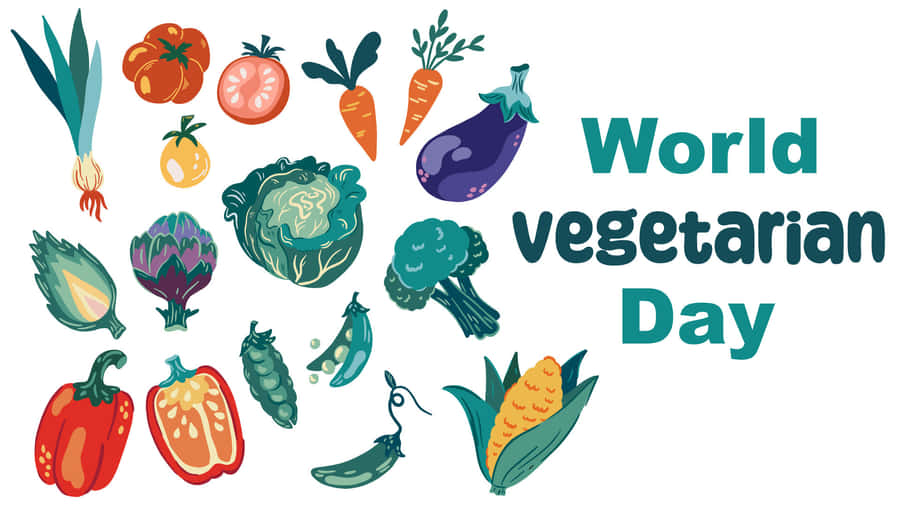 World Vegetarian Day Celebration Wallpaper