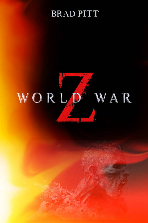 World War Z 4k Title Poster Wallpaper