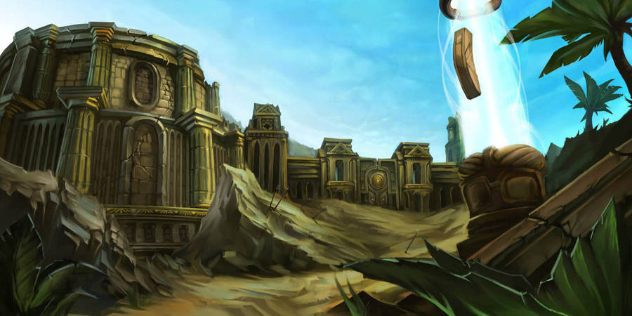 Wrath Of The Lich King Battleground Wallpaper