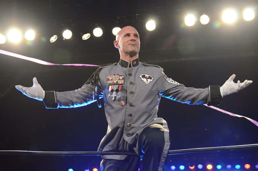 Wrestler Christopher Daniels Ring Of Honor Wallpaper