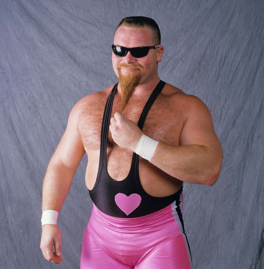 Wrestler Jim Neidhart Smiling Wallpaper