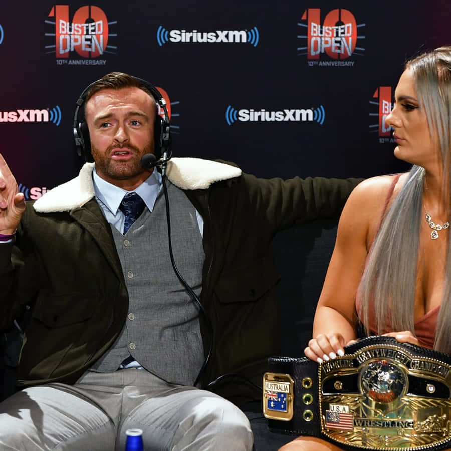 Wrestler Nick Aldis Interview Wallpaper