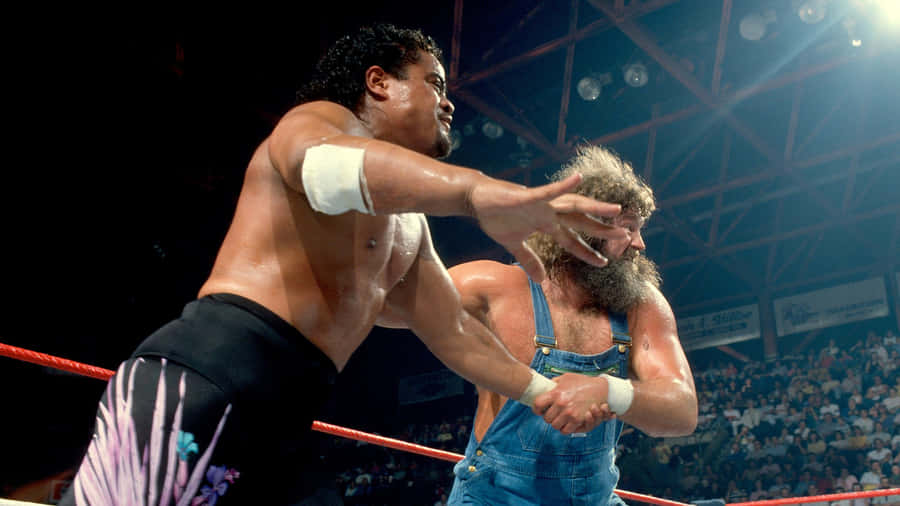 Wrestling_ Match_ Action_ Shot Wallpaper