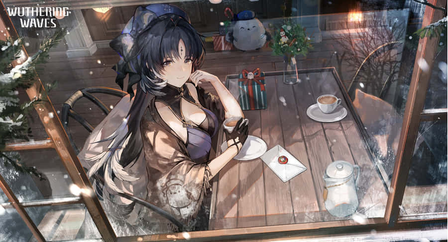 Wuthering Waves Cafe Encounter Wallpaper