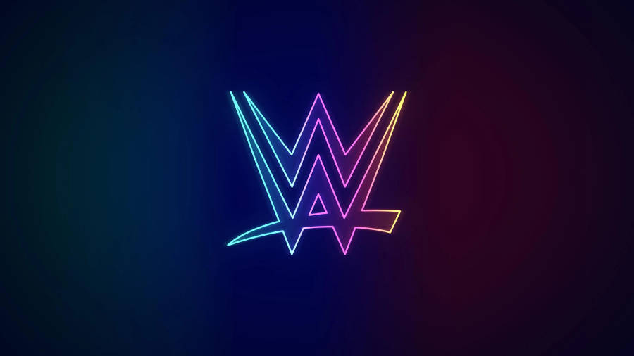 Wwe Rainbow Neon Light Wallpaper