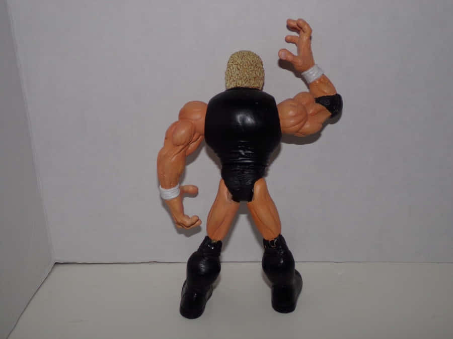 Wwe Sid Vicious Action Figure In Classic Pose Wallpaper