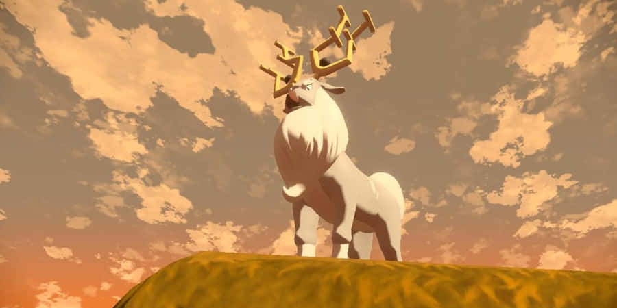 Wyrdeer Sunset Wallpaper