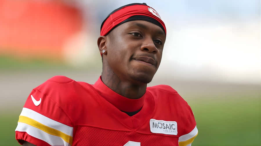 Xavier Worthy Chiefs Training Wallpaper