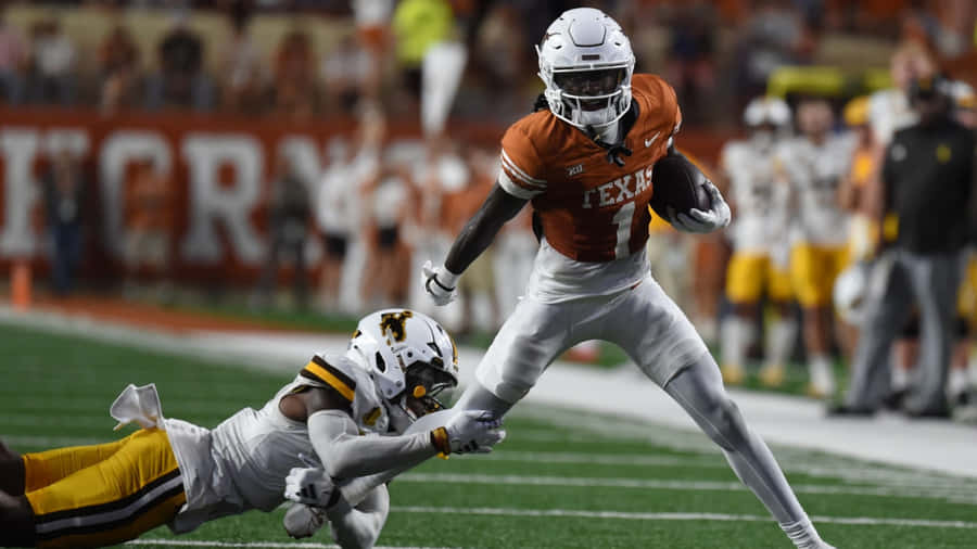 Xavier Worthy Football Highlight Wallpaper