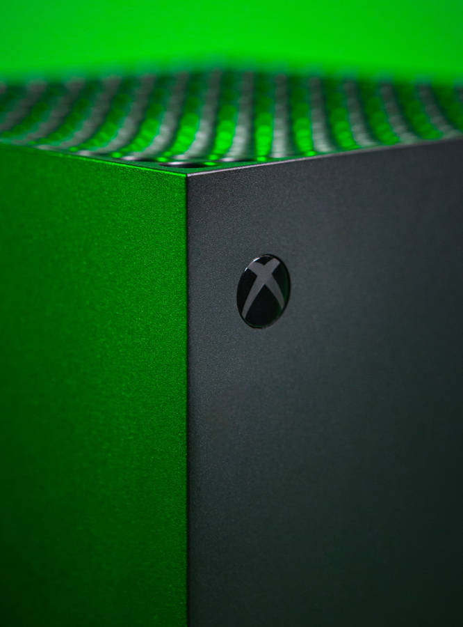 Xbox Series X Grey Matte Console Wallpaper