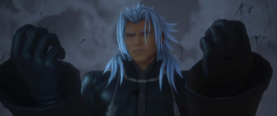 Xemnas, The Imposing Antagonist Of Kingdom Hearts Wallpaper