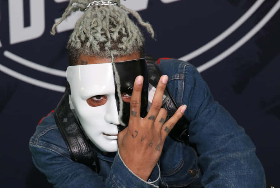 Xxxtentacion Laptop Mask Wallpaper