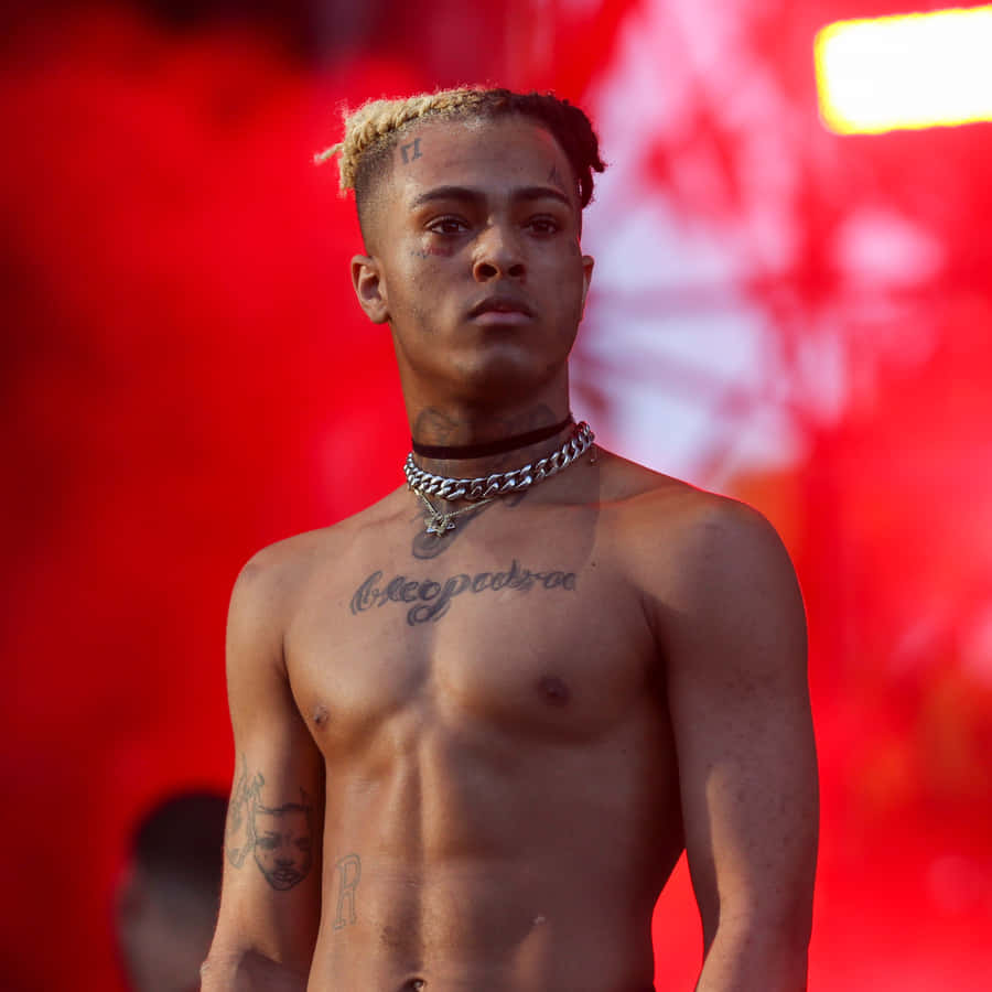 Xxxtentacion Pfp Shirtless Wallpaper