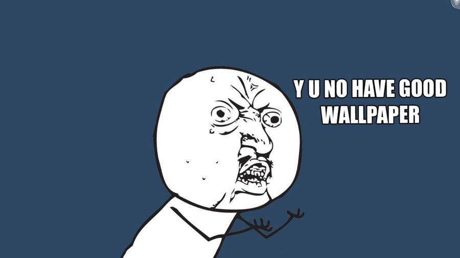 Y U No? Wallpaper