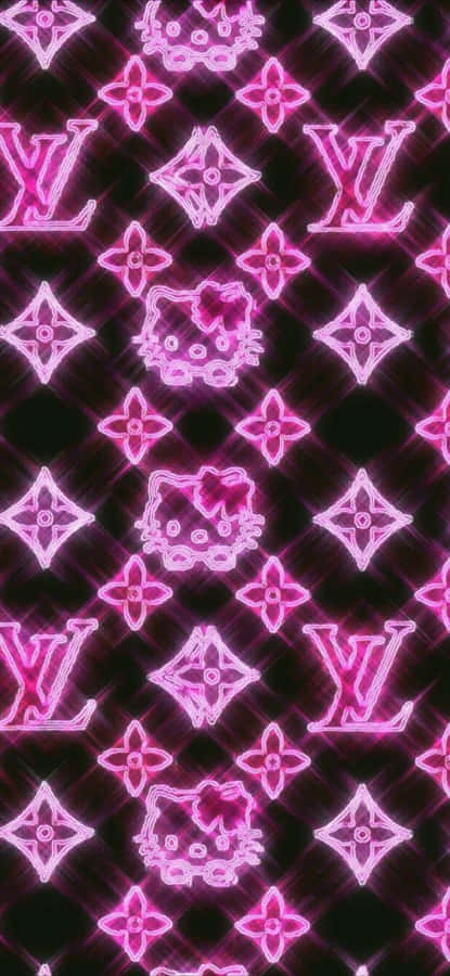 Y2 K Hello Kitty Louis Vuitton Wallpaper