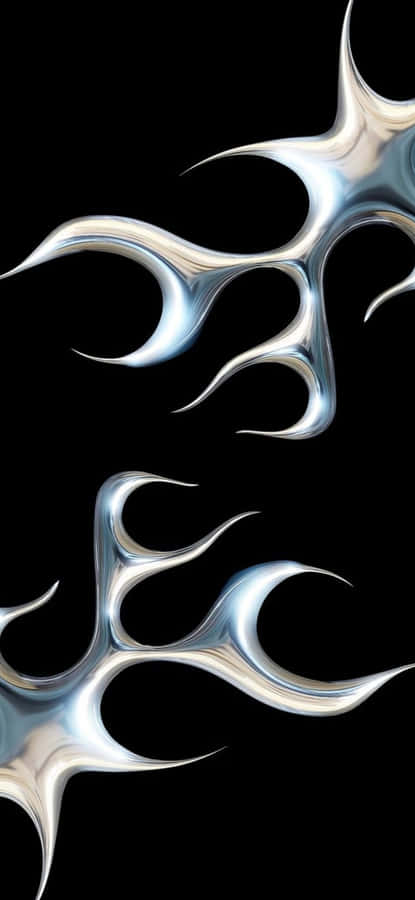 Y2k Iphone Abstract Design Wallpaper