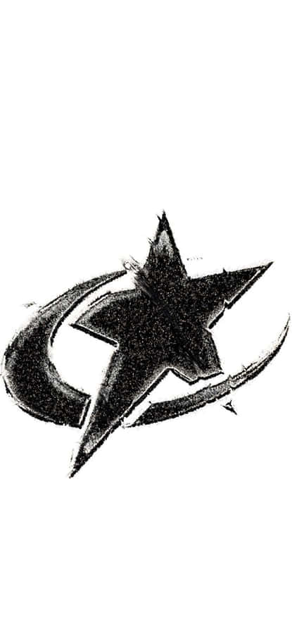 Y2k Iphone Star Logo Wallpaper