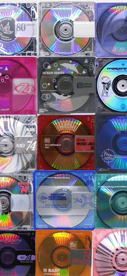 Y2k Tech Nostalgia Wallpaper